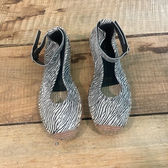 Free people Mason Ballet Espadrille Flats NEW Size 38 (7.5 US) - Picture 5 of 9